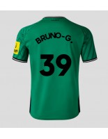 Newcastle United Bruno Guimaraes #39 Vieraspaita 2023-24 Lyhythihainen